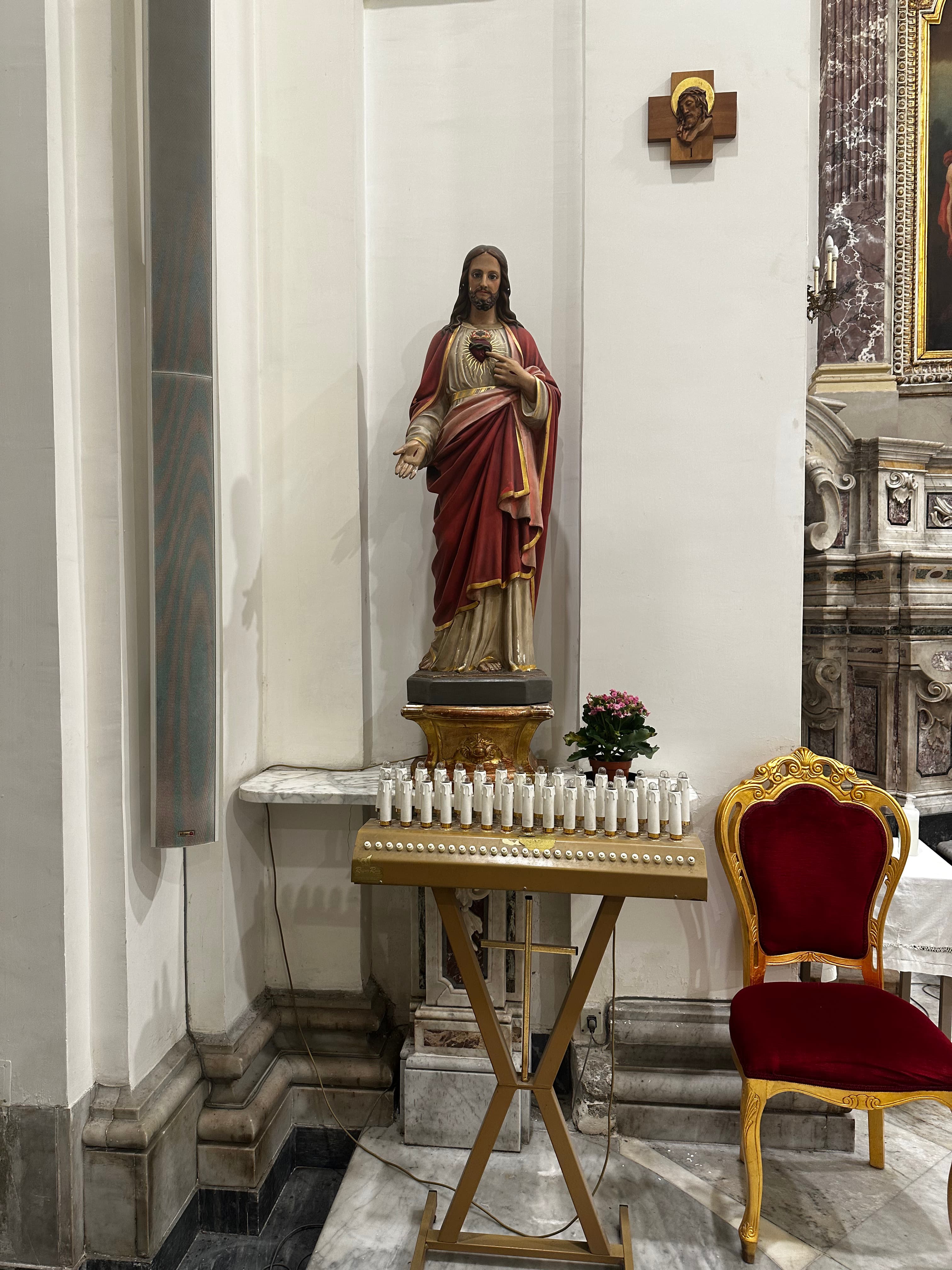 Sant’Arcangelo agli Armieri — immagine del Cristo
