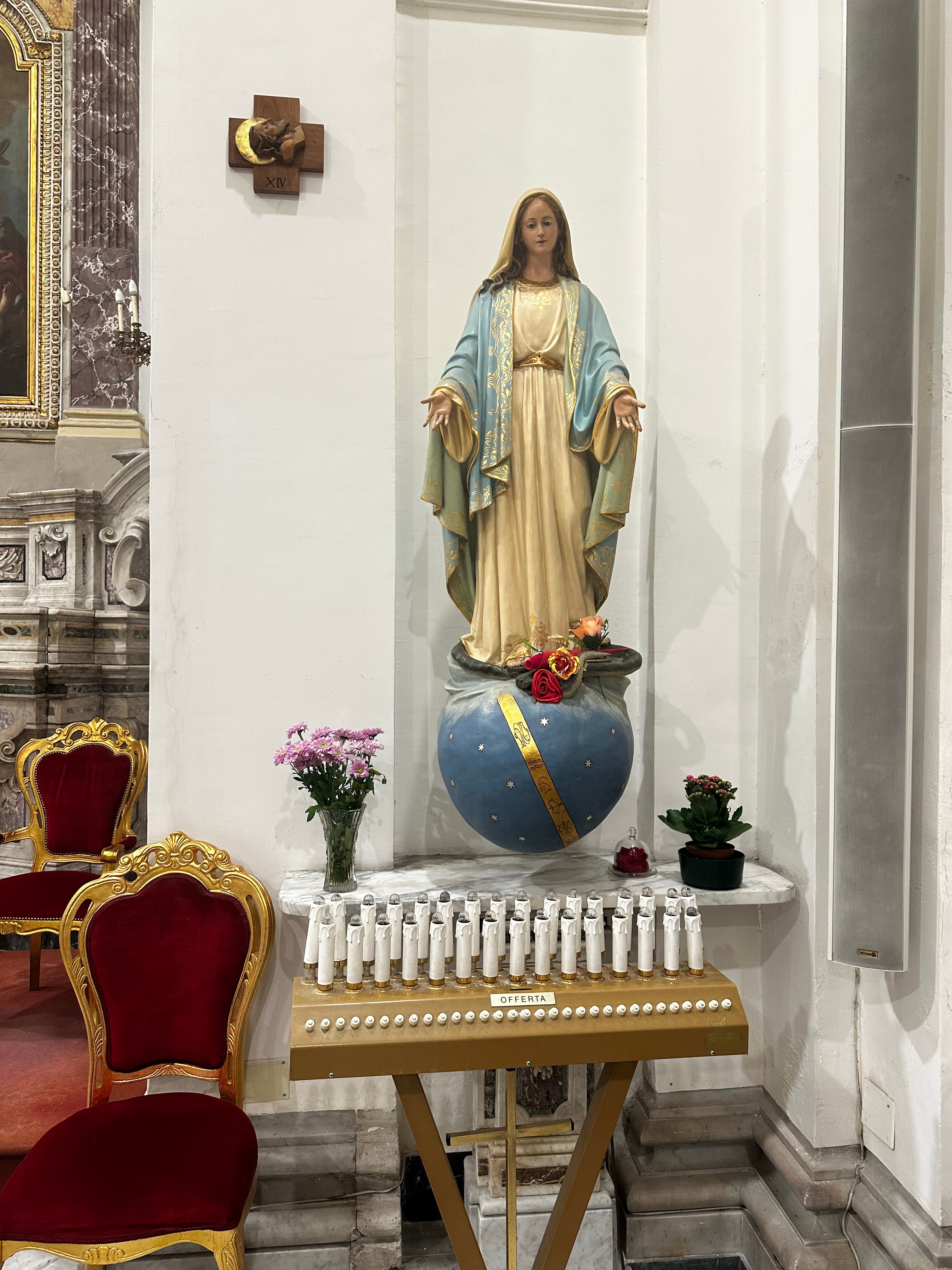 Sant’Arcangelo agli Armieri — immagine mariana