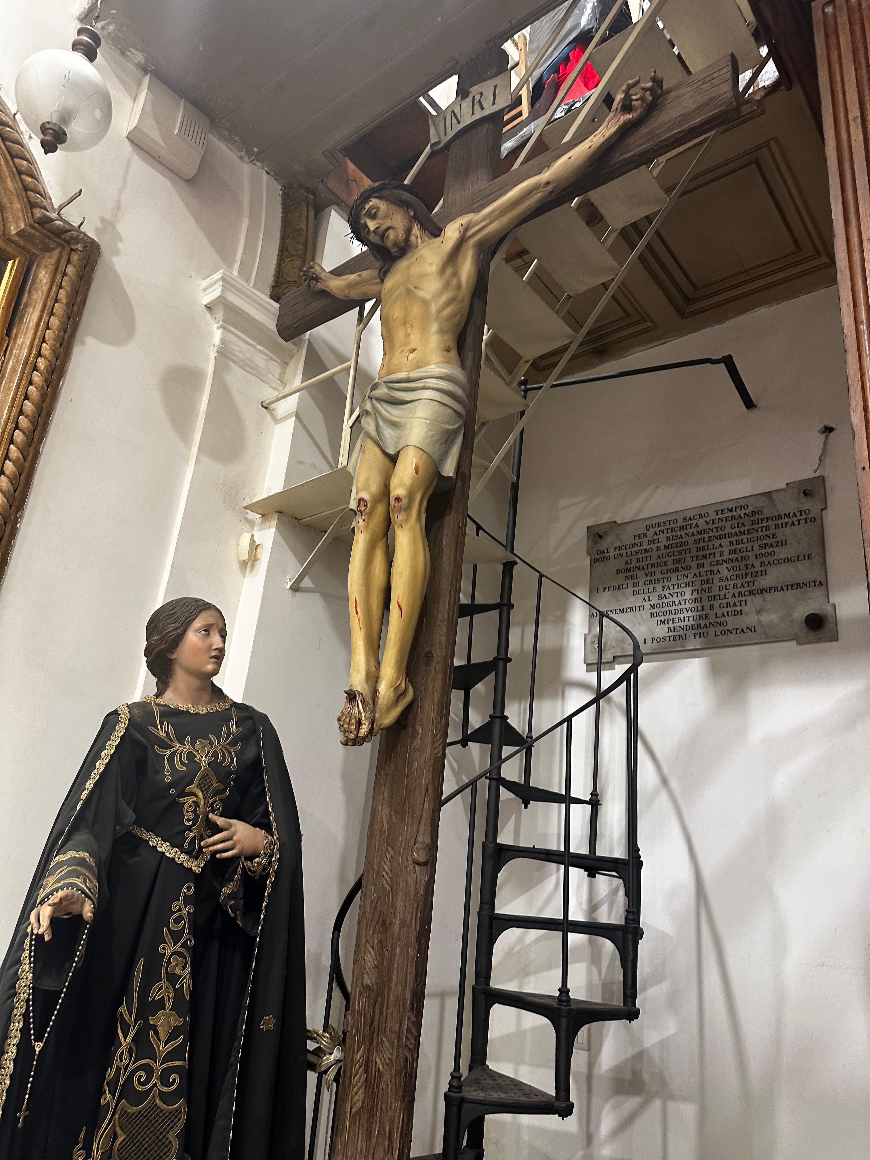 Sant’Arcangelo agli Armieri — Maria e Gesù